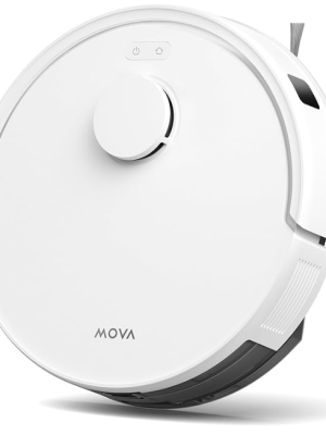 Dreame MOVA E20 Robot Vacuum Cleaner, LDS Navigation, 5000Pa Suction Power, 2-in-1 Vacuum and Mop, Compact Body,